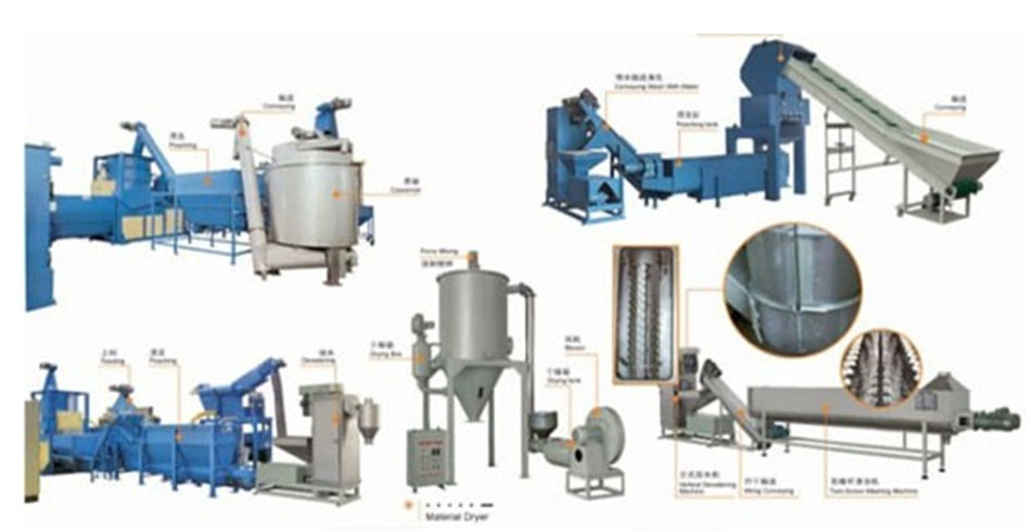 Plastics Pet Bottle Washing Plant